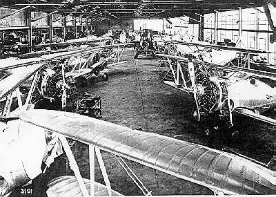 F3F Assembly line, Farmingdale, 1935