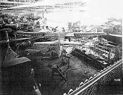 J4F Widgeon Assembly line, Plant 1, 1938