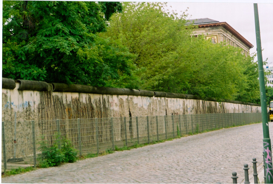 Berlin wall - one of the last two sections remaining