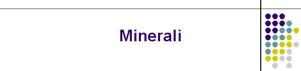 Minerali