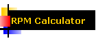 RPM Calculator