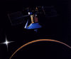 Magellan mission spacecraft orbiting Venus.