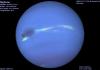 Neptune's large atmospheric storm system.