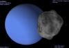 Neptune's minor satellite Larissa.