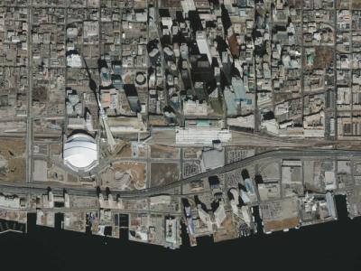 Toronto, Canada from Ikonos satellite.