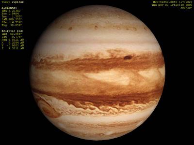 Jupiter and Jovian data.