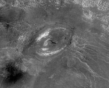 Crater Sacajawea of Venus.