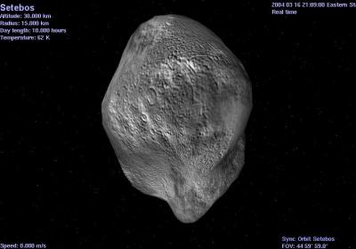 The Uranian system's minor satellite Setebos.