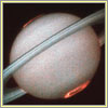 PHOTO: Hubble telescope; Saturn with aurora