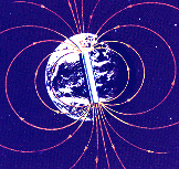 IMAGE: NASA; earth with magnetic field