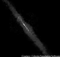 The Milky Way (This is a simulated picture)