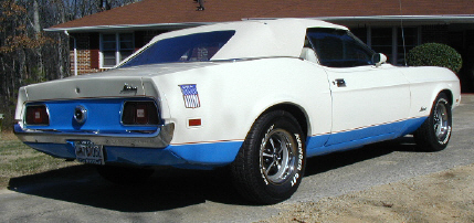 1972 Mustang Sprint convertible