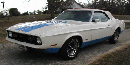 1972 Mustang Sprint convertible