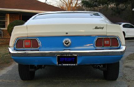 1972 Mustang Sprint fastback
