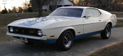 1972 Mustang Sprint fastback