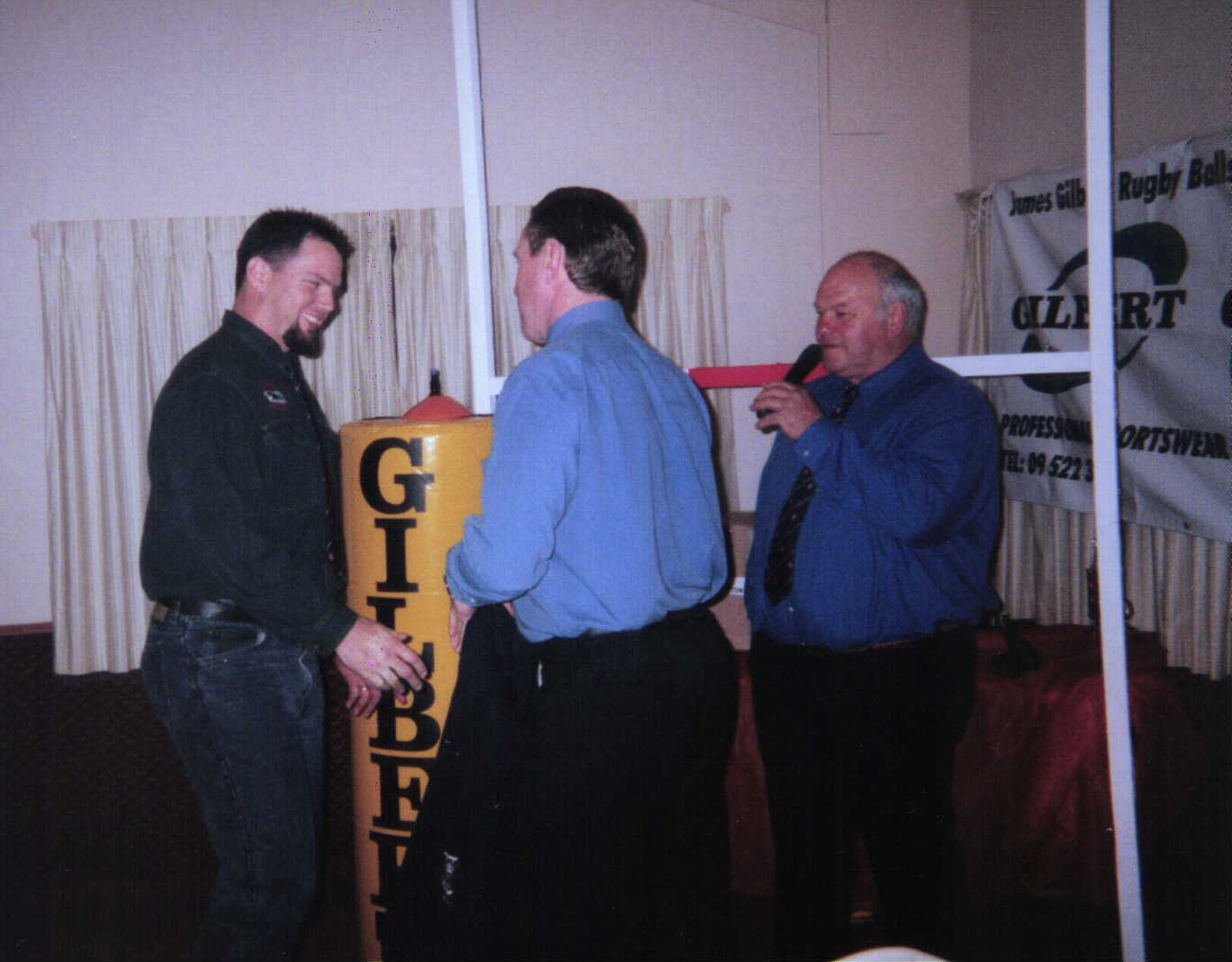 Johnny Sharples-50 Senior games award