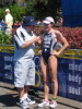 Post race interview