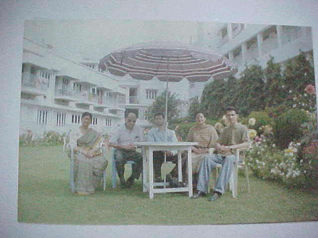 From Right - Ujwal , Mummy , Kunal & Daddy