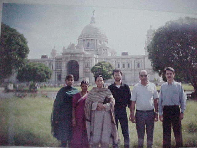 From Right - Ujwal , Daddy , Kunal & Mummy