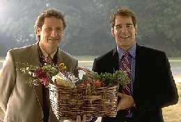 American Beauty,1999, Sam Robards and Scott Bakula