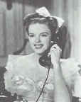 Judy on the phone in an Andy Hardy movie