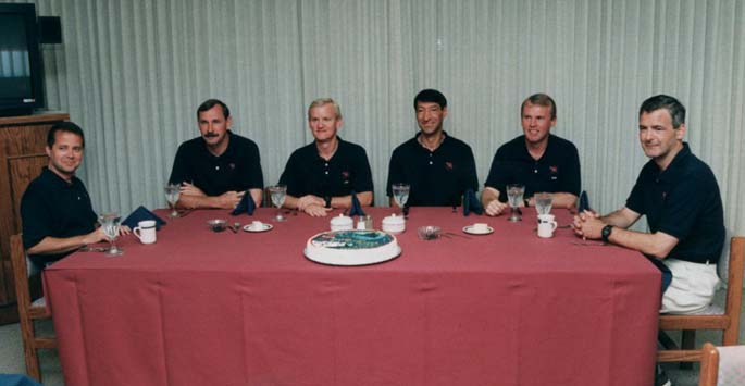 The Traditional pre-flight breakfast