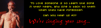 hear us aj: we're singing your song-we want you to be happy too