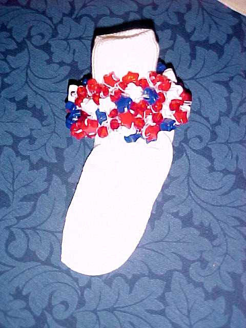 Shining Star Patriotic Socks