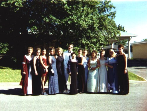  the guy has a harem! 