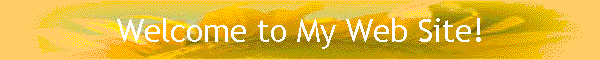 Welcome to My Web Site!