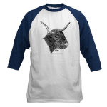 Bull Pen and Ink Baseball Jersey by NANCE