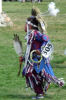 gettin down wiith his bad self at United Tribes Pow wow!!~