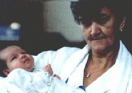 Auntie Brenda at my Christening