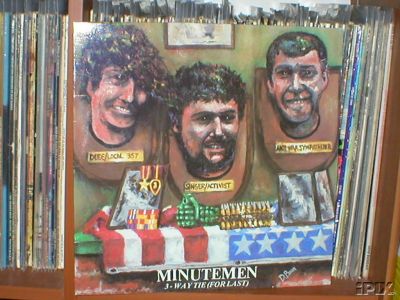 Groups don't come any better than The Minutemen, who I was fortunate enough to see back in the day and whose music is still as alive as ever. RIP D. Boon. Keep on trucking Mike & George. See Watt Bassin' with The Stooges. Also, look for the DVD of 'We Jam Econo -- The Story of the Minutemen'. Now you can go back to listening to Ashlee Simpson 'sing'. 