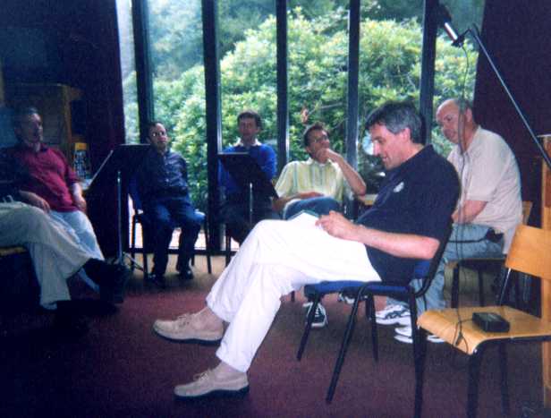 At work! Malcolm Singer taking Class of Summer 2002