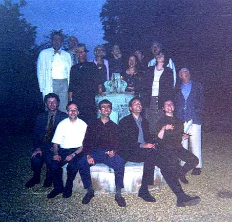 Searching for inspiration! Malcolm with Class of Summer 2002