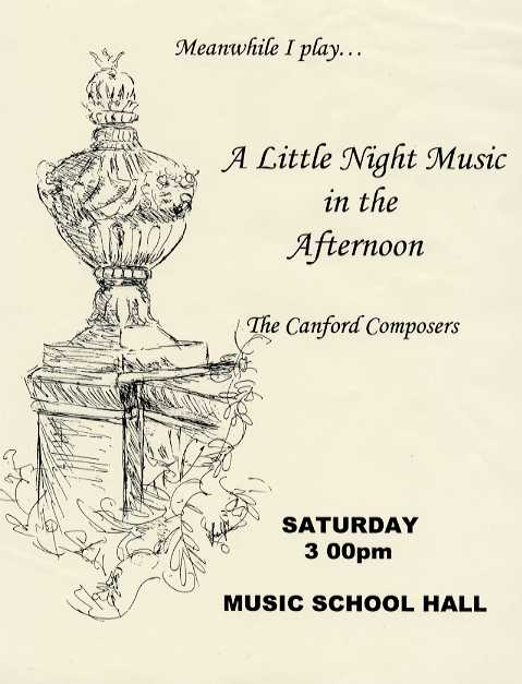 Poster from Summer 2003