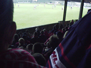 Fans Eye View from the saints section of the stand at Terryland Park, Galway