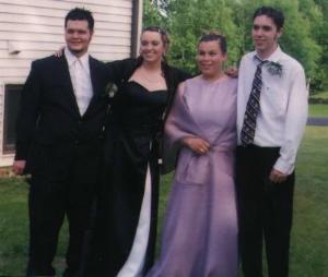 Sharon, Shantel, and their dates....how the fuck am I supposed to know their names