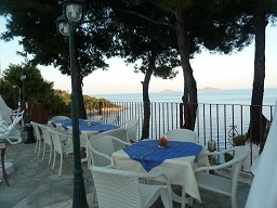 Milia Bay Hotel Apartments, Chrisi Milia beach on the island of Alonissos in Greece