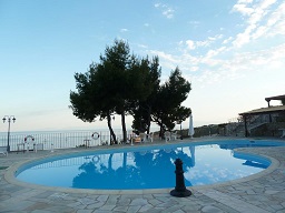 Milia Bay Hotel Apartments, Chrisi Milia beach on the island of Alonissos in Greece