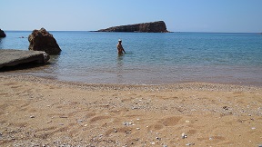 Kokkinokastri beach on the island of Alonissos in Greece