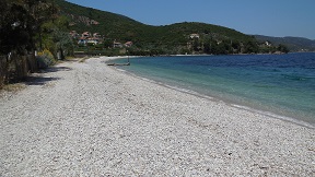 Glyfa beach on the island of Alonissos in Greece
