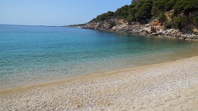 Alonissos Rousom Gialos beach