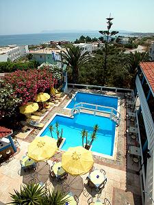 Folia Hotel Apartments, Agia Marina, crete, Kreta.