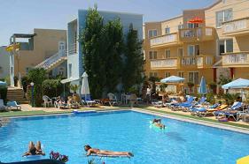 Maleme Beach, Futura Hotel, Crete.