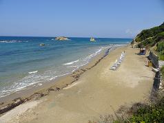 Corfu, Prasoudi Beach