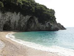Corfu, Liapades, Rovinia Beach