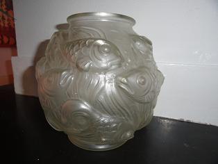 Lalique stijl vaas