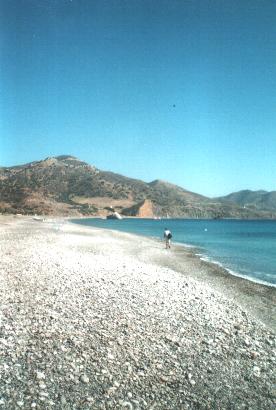Het strand van Kali Limenes